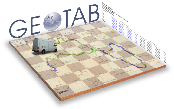 The original logo for Checkmate (the predecessor to the MyGeotab software featured a globe.